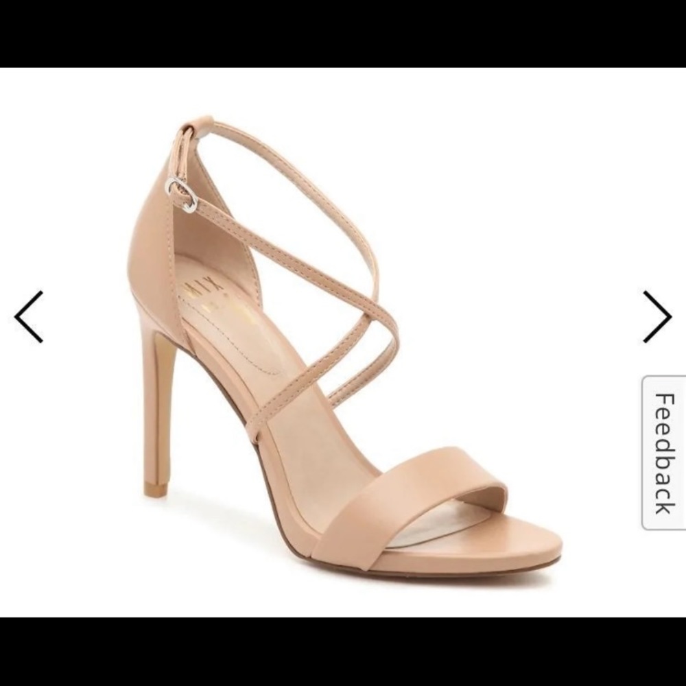 Nude Strappy Heels